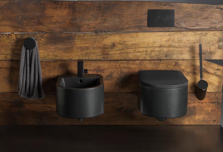 Sanitari back to wall neri Flaminia collezione Astra