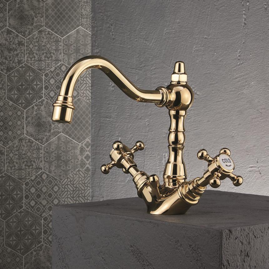 Miscelatore Bellosta Edward con due manopole 