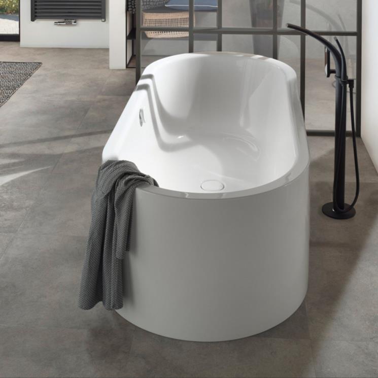 Vasca freestanding forma ovale