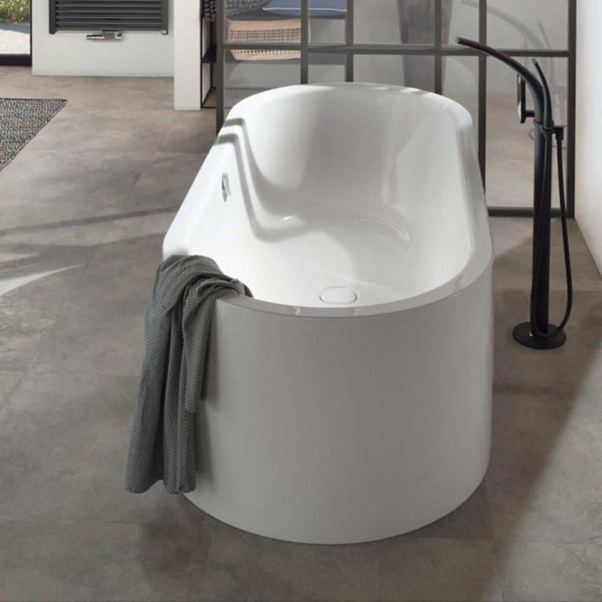 Vasca freestanding forma ovale 