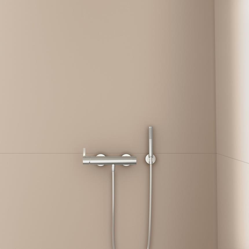 Miscelatore monocomando esterno per doccia