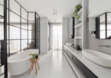 Mobili bagno sospesi o a terra: quale scegliere?