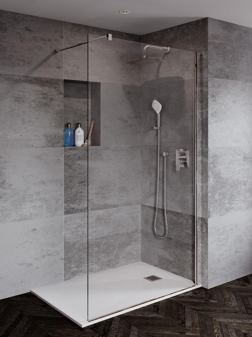 Soffione doccia rettangolare Idealrain Luxe di Ideal Standard