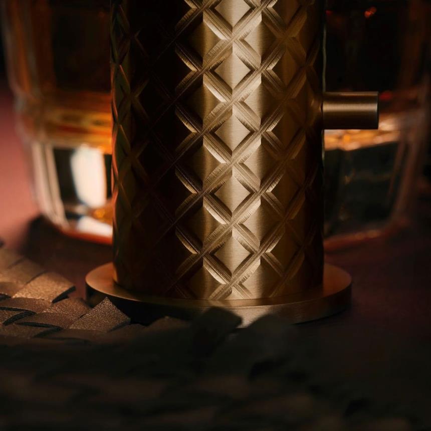 Gessi 316 particolare intreccio del rubinetto