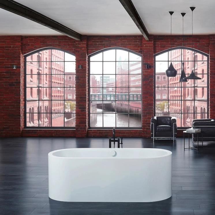 Vasca freestanding in acciaio smaltato Kaldewei  