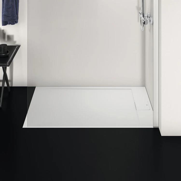 Piatto doccia rettangolare con scarico nascosto