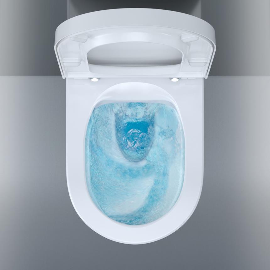 WC con tecnologia HygieneFlush du Duravit