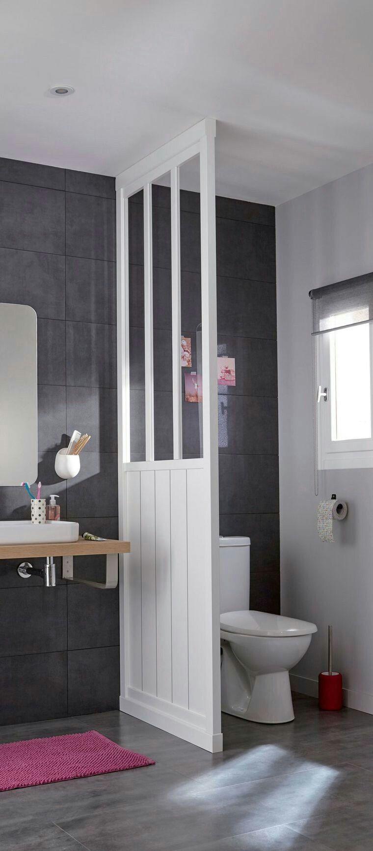 Pannello divisore in legno e vetro 