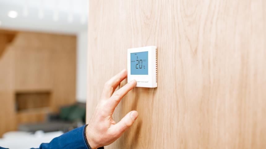 Regolazione di un termostato digitale 