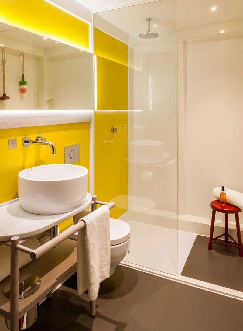 Bagno giallo limone