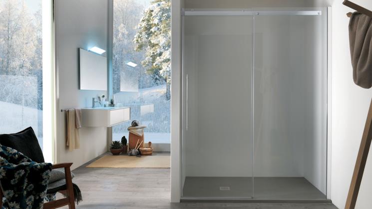 Bagno con box doccia Inda
