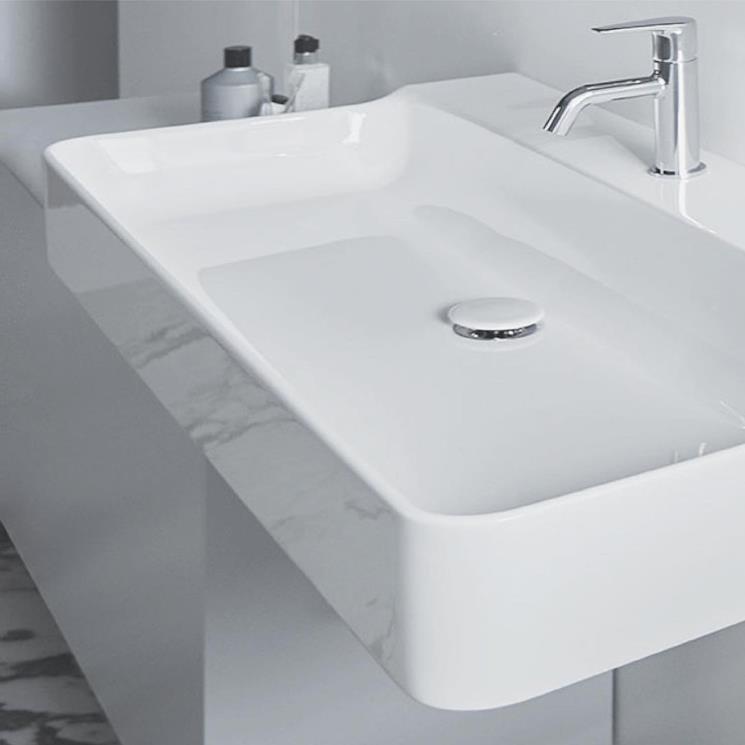 Lavabo Ideal Standard bianco ad incasso