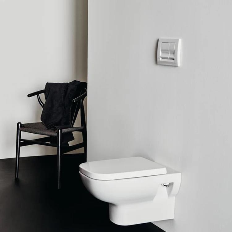 Placca di comando a doppio pulsante