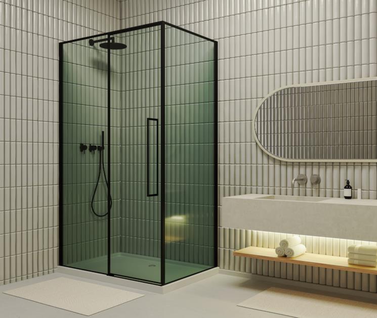 Box doccia con vetri fumè