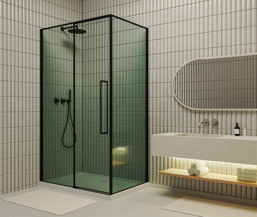 Box doccia con vetri fumè