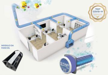 Sistemi di sanificazione attiva Dust Free: aria libera da virus e batteri a casa e in ufficio