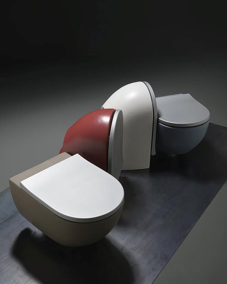 Copritavoletta in alluminio per Wc Flaminia