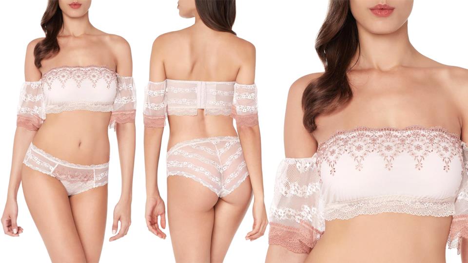 Bralette senza ferretto Marine Crochet Reggiseno Bralette senza ferretto Marine Crochet di Intimissimi