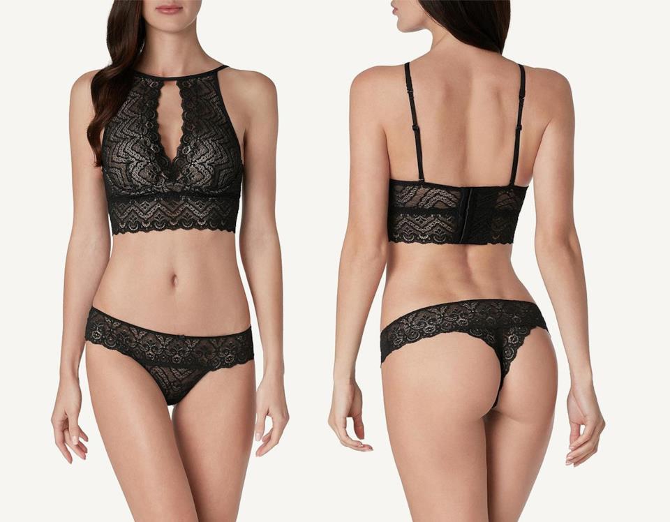 Bralette di pizzo nero Intimissimi Reggiseno bralette di pizzo nero Intimissimi