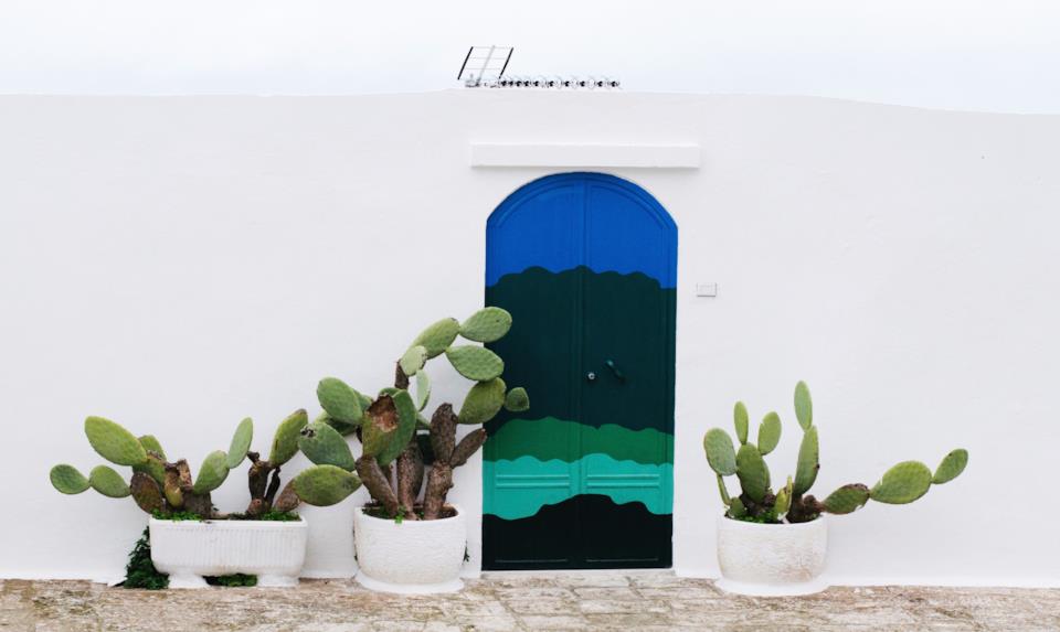 Porta ad Ostuni in Salento Porta di una casa ad Ostuni in Salento, Puglia