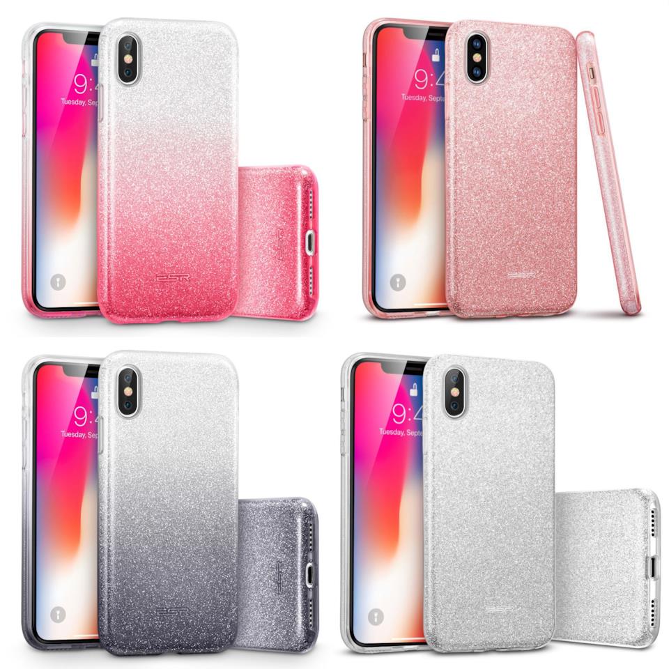 Cover iPhone X con Brillantini Glitters Cover iPhone X con Brillantini Glitters