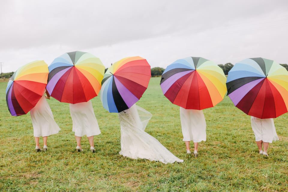 Come vestirsi se piove a un matrimonio