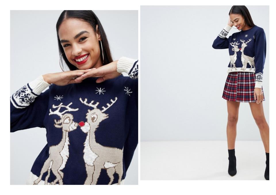 Idee regalo: maglione natalizio da donna con le renne Regali: maglione natalizio da donna con le renne