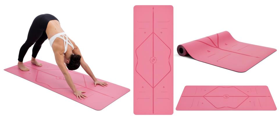 Sistema di allineamento dei tappetini da yoga