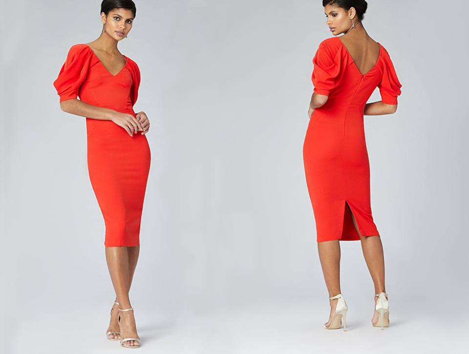 Abito da cerimonia corto rosso su Amazon Vestito da cerimonia corto rosso su Amazon