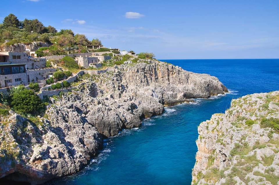 Il mare a Santa Maria di Leuca in Salento, Puglia Santa Maria di Leuca in Salento, Puglia