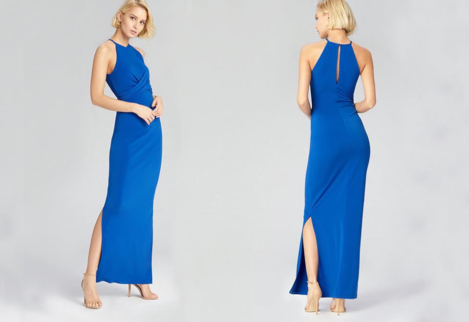 Abito da cerimonia lungo blu su Amazon Vestito da cerimonia lungo blu su Amazon
