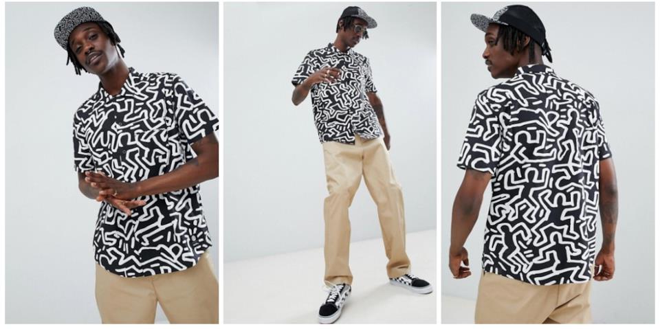Idee regalo moda uomo: camicia Element x Keith Haring Idee regalo moda uomo Natale: camicia Element x Keith Haring