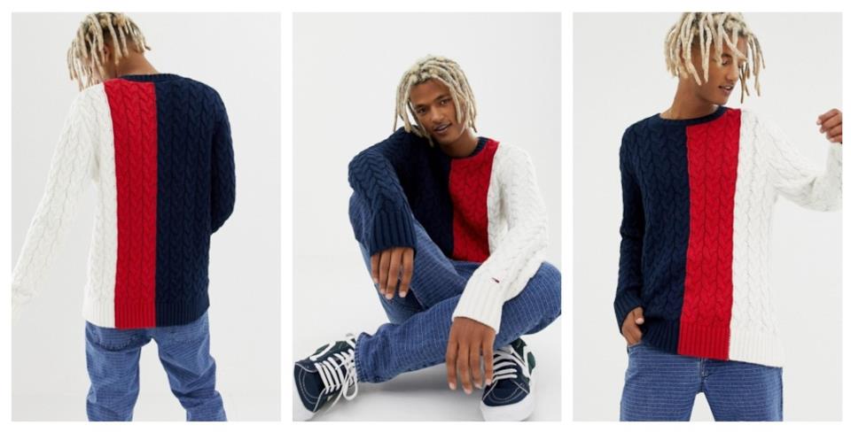 Idee regalo alla moda per l'uomo: maglione Tommy Hilfiger Regali di Natale uomo: maglione Tommy Hilfiger