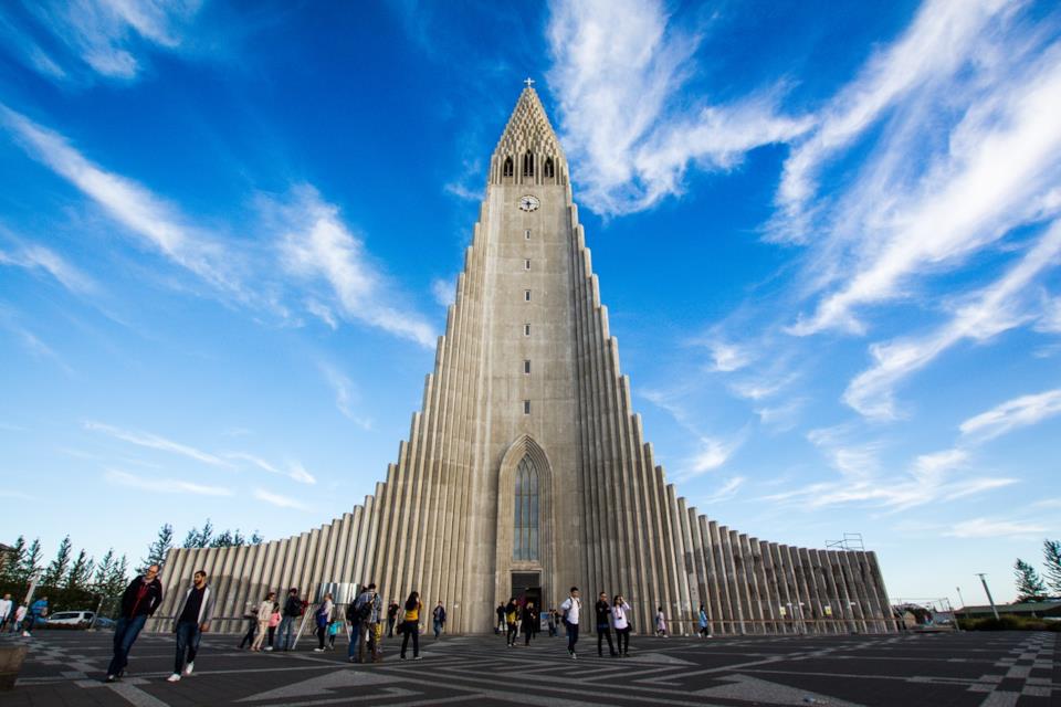 Chiesa Hallgrímskirkja a Reykjavik Cosa vedere a Reykjavik: