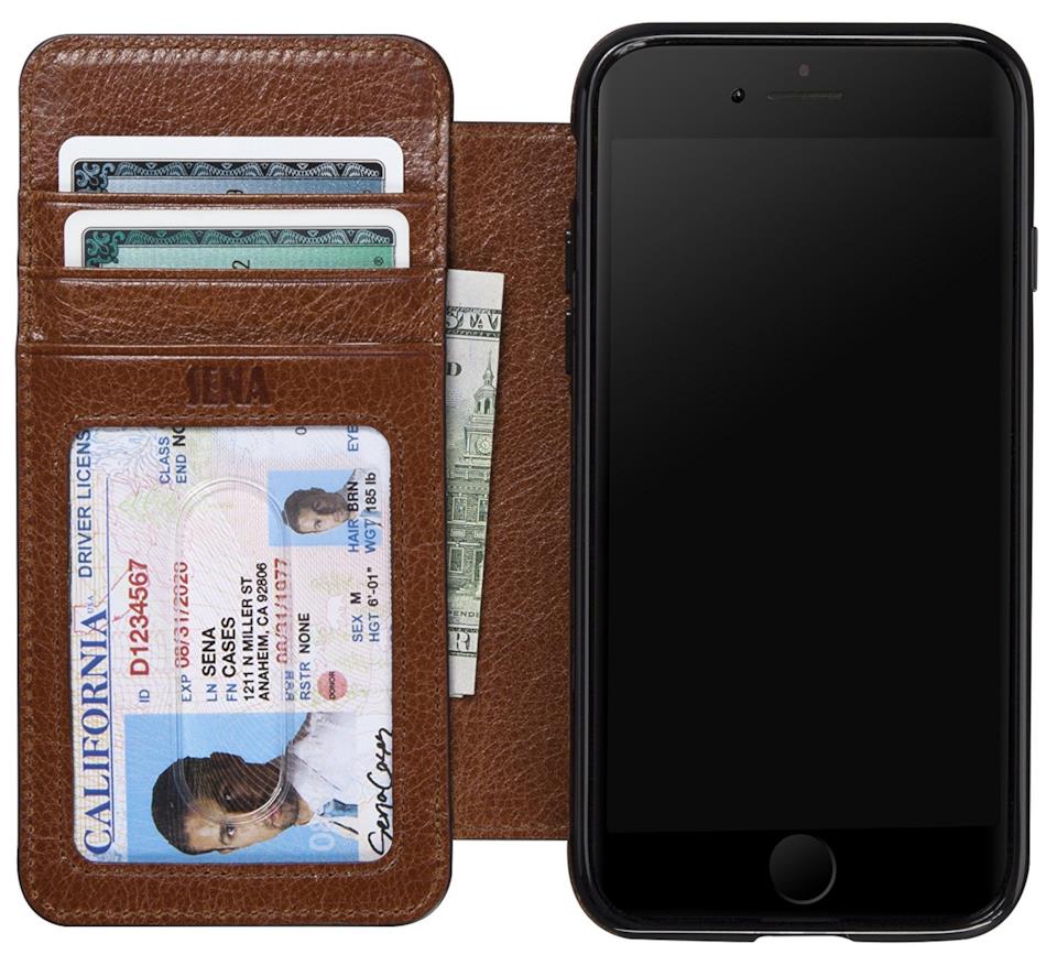 Cover iPhone 7 Sena in pelle portadocumenti Migliori cover per iPhone 7: custodia in pelle Sena portadocumenti