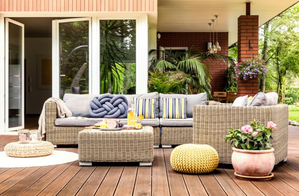 Cuscini e pouf da giardino Cuscini e pouf per esterni