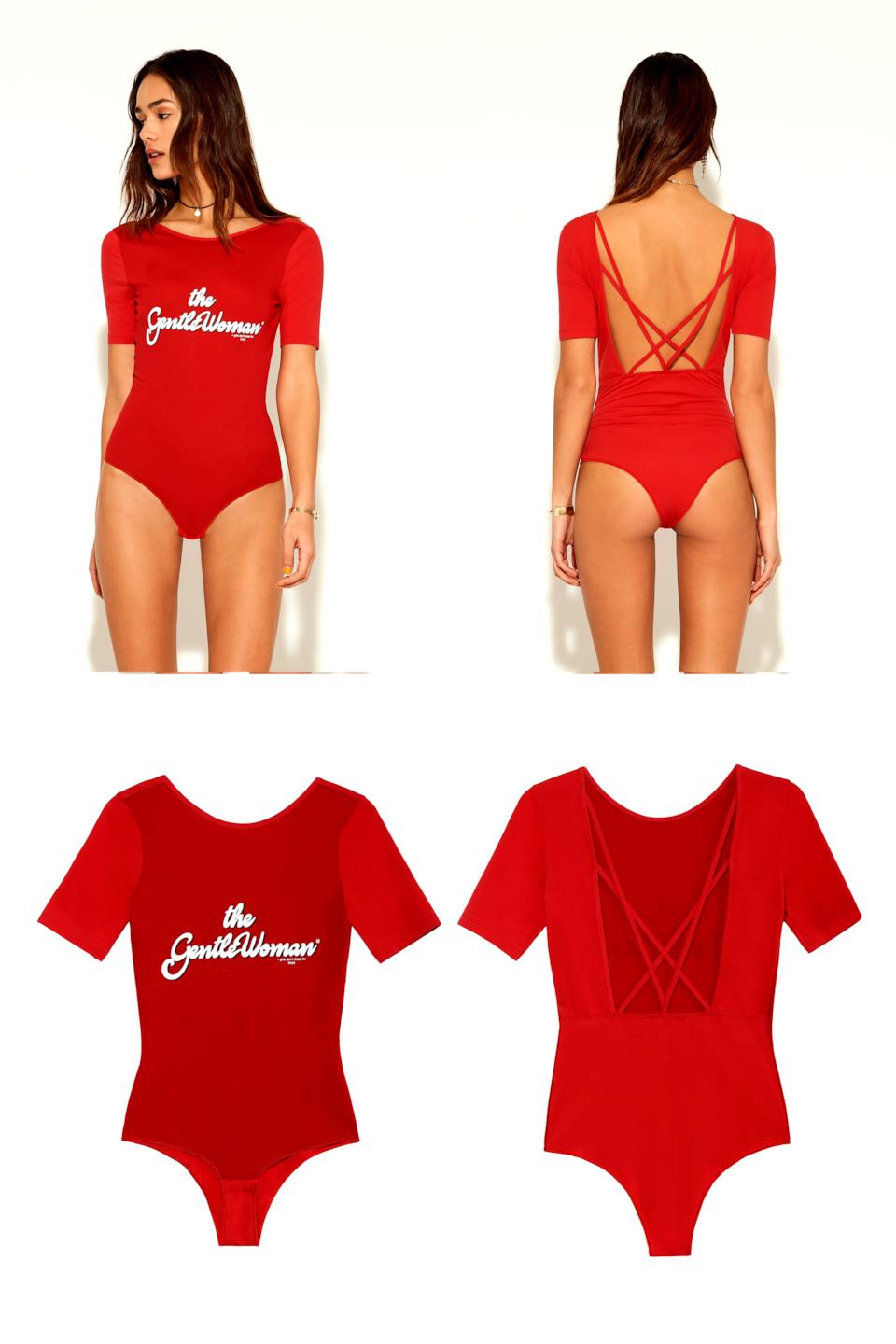 Tezenis Body Manica Corta Incroci Schiena Rosso Tezenis Body Manica Corta Incroci Schiena Rosso