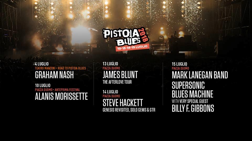 Pistoia Blues Festival 2018 Pistoia Blues Festival 2018 lineup
