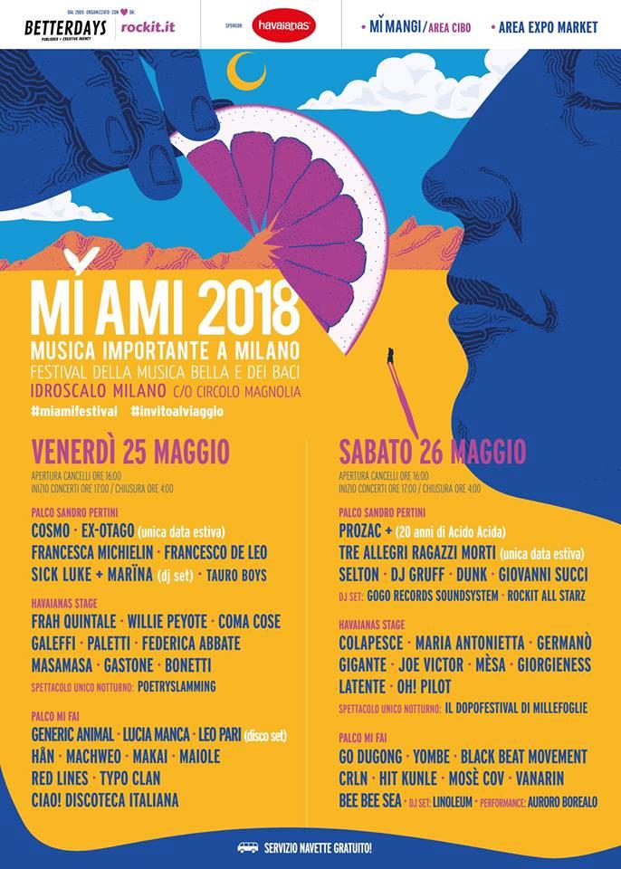 MI AMI Festival MI AMI Festival Lineup