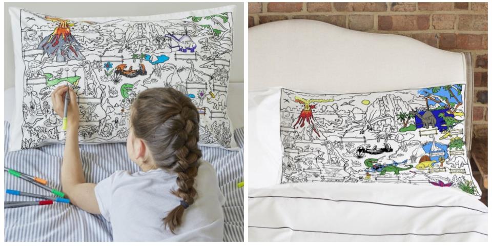 Idee regalo bambino 10 anni: federa da colorare Idee regalo bambino Natale: federa da colorare
