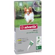 Advantix Spot-on per cani fino a 4 kg