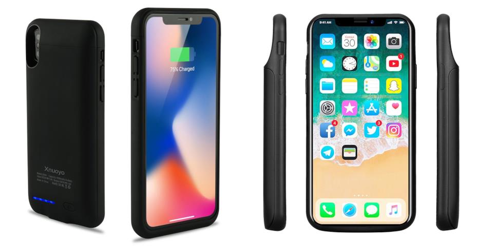 Cover con batteria per iPhone X Cover con batteria per iPhone X