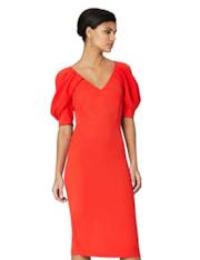 Vestito con manica voluminosa