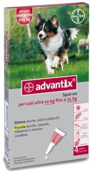 Advantix Spot-On per cani 10-25 Kg