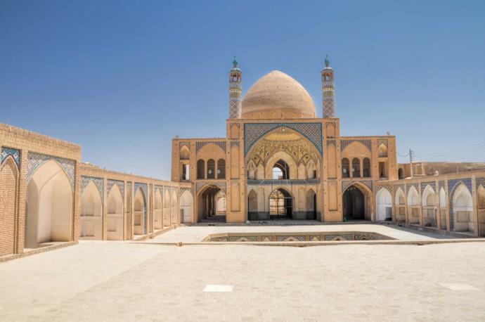 Bozorg Mosque in Kashan, Iran
