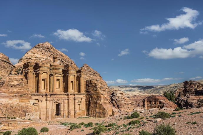 El Deir in Petra. Jordan
