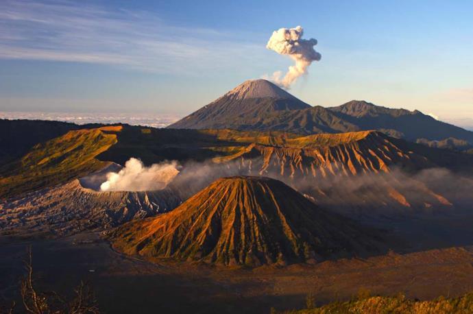 Bromo Volcano in Indonesia