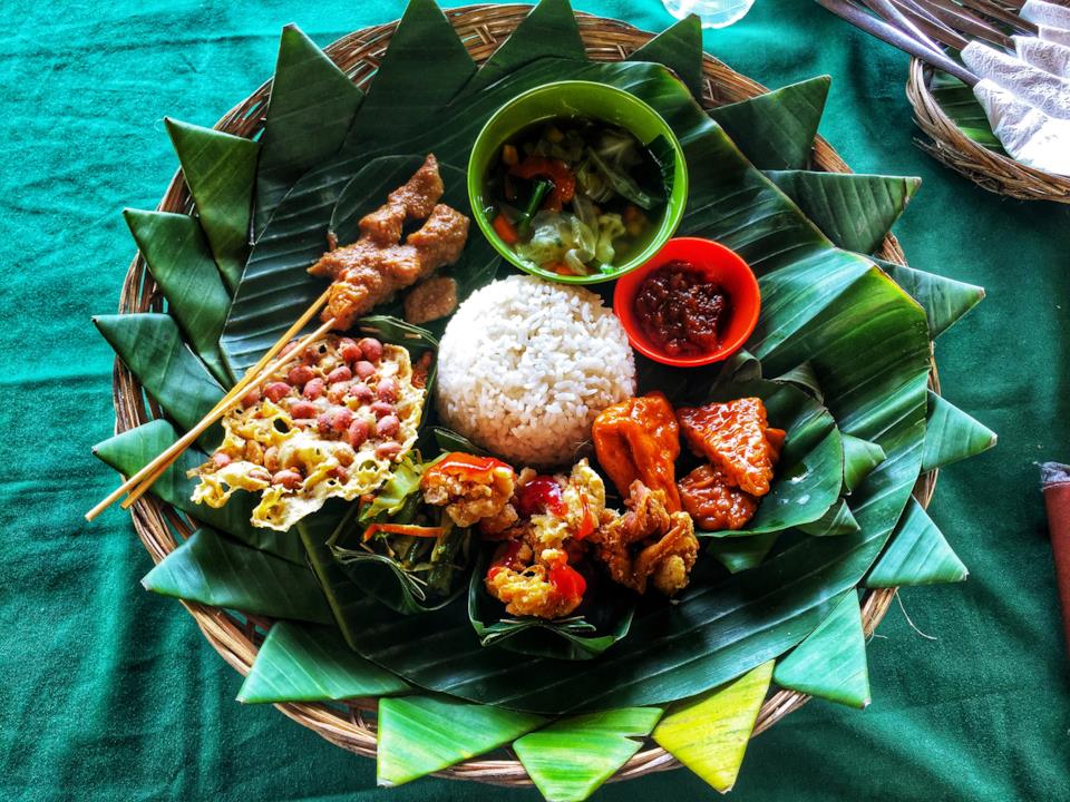 Bali local food in Indonesia