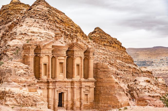 Petra, Al Deir in Jordan