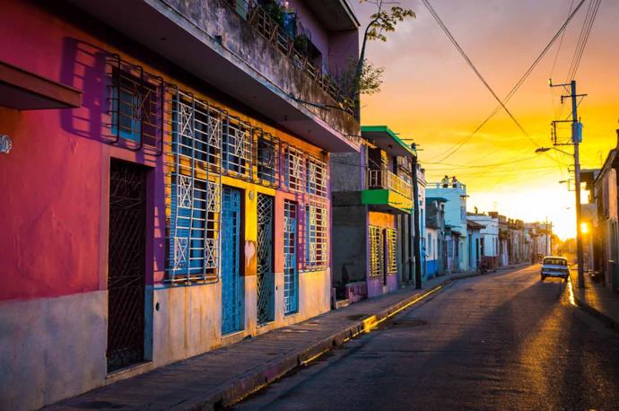 Camaguey street, Cuba